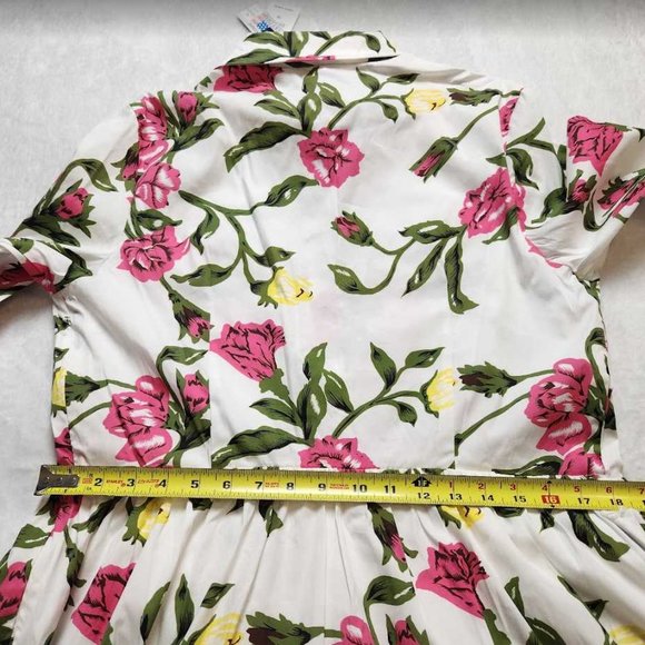 Vineyard Vines Dresses New 6 Vineyard Vines Kentucky Derby Roses Tiered Shirtdress Maxi